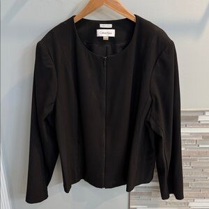 Calvin Klein Women's Elegant Black Blazer
